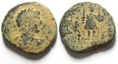 Ancient Coins - ARABIA , RABBATH - MOBA , GETA AE 28