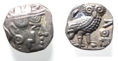Ancient Coins - ARABIA, Southern. Saba'. Late 4th–mid 2nd centuries BC. AR Unit
