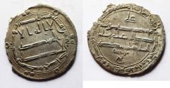 World Coins - Islamic. Abbasid Caliphate. Haroun al-Rashid. 170-193AH / 786-809AD. AR Dirham. Mohammadiya mint . 181 A.H