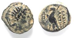 Ancient Coins - Seleukid Kingdom. Antiochos VIII Epiphanes (Grypos). 121/0-97/6 BC. AE 20