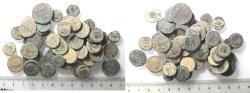 Ancient Coins - AS FOUND: LOT OF 50 ROMAN AE COINS