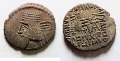 Ancient Coins - Kings of Parthia. Pakoros I (AD 78-120) AR Drachm