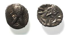 Ancient Coins - Kings of Persis. 2nd century BC. AR Obol