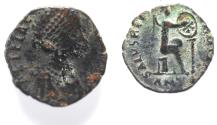 Ancient Coins - Aelia Flaccilla (Wife of Theodosius) AE 4
