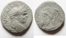 Ancient Coins - ROMAN PROVINCIAL.  Cyprus  under Caracalla (AD 198-217). Billon tetradrachm (24mm, 8.48g). Struck c. AD 215-217. 