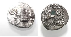 Ancient Coins - KINGS OF PARTHIA. Parthian Kingdom. SILVER DRACHM .