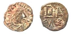 Ancient Coins - BYZANTINE. JUSTINIAN I AE 12 NUMMI. ALEXANDRIA