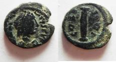 Ancient Coins - BYZANTINE. ANASTASIUS AE Decanummium