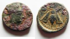 Ancient Coins - CRETE? APTERA? AE 24 3RD CENT. B.C