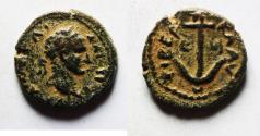 Ancient Coins - JUDAEA, Tiberias. Trajan. 98-117 CE. AE 14