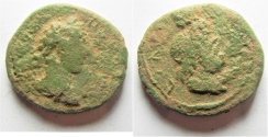 Ancient Coins - Judaea. Aelia Capitolina under Commodus (AD 177-192). AE 27mm, 13.94g.