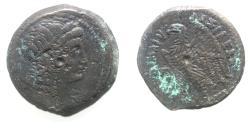 Ancient Coins - PTOLEMAIC KINGS of EGYPT. Ptolemy V or Ptolemy VI. 204-180 BC or 180-145 BC. Æ. ISIS