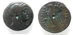 Ancient Coins - PTOLEMAIC KINGS of EGYPT. Ptolemy V or Ptolemy VI. 204-180 BC or 180-145 BC. Æ. ISIS