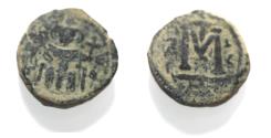 World Coins - ARAB - BYZANTINE , DAMASCUS MINT, AE FALS