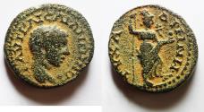 Ancient Coins - Arabia. Adraa under Elagabalus (AD 218-222). AE 19mm, 7.04g.
