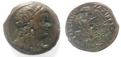 Ancient Coins - PTOLEMAIC KINGS of EGYPT. Ptolemy V or Ptolemy VI. 204-180 BC or 180-145 BC. Æ.