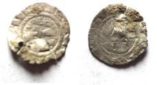 World Coins - Crusader States. Kingdom of Jerusalem. Amaury I (1163-1174). BI obole (13mm, 0.27g).