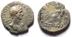 Ancient Coins - Roman Imperial. Hadrian Silver Denarius