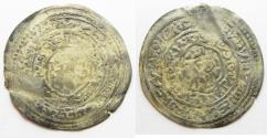 World Coins - RASULIDS OF YEMEN: SILVER DIRHAM . 1321 - 1363 A.D