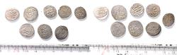 World Coins - Ilkhans (Mongols of Persia): Lot of 8 Silver 2 Dirhams coins. 14th century A.D