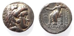 Ancient Coins - Seleukid Kings. Seleukos I Nikator, as satrap (320-315 BC). AR Tetradrachm (25mm, 17.07g).