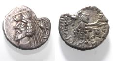 Ancient Coins - KINGS OF PARTHIA. Parthian Kingdom. SILVER DRACHM .