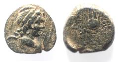 Ancient Coins - Seleukid Kingdom. Antioch. Antiochos VII Euergetes 138-129 BC. AE 17