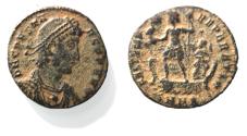 Ancient Coins - CONSTANS AE . EMPEROR IN GALLEY