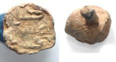 Ancient Coins - ANCIENT ISLAMIC. UMAYYAD LEAD SEAL IMPRESSION