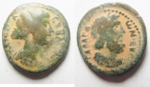 Ancient Coins - Decapolis. Gadara under Faustina Junior (AD 147-175). AE 22mm, 6.72g.