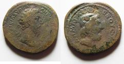 Ancient Coins - VERY RARE IN THIS LARGE SIZE: CYRENAICA, Cyrene. Marcus Aurelius. AD 161-180. Æ 31mm