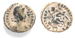 Ancient Coins - CONSTANTIUS II AE FALLEN HORSEMAN