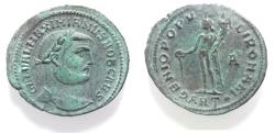 Ancient Coins - Galerius  AE large follis.