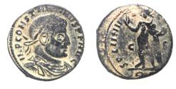 Ancient Coins - AS FOUND. CONSTANTINE I AE FOLLIS.