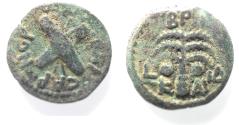 Ancient Coins - Judaea. Roman Procurators. Antonius Felix (AD 52-59) under Claudius Æ Prutah