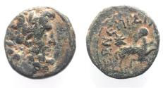 Ancient Coins - Seleucis and Pieria. Antioch Æ 20 . Star of Bethlehem depicted. 1st Century AD