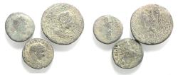 Ancient Coins - ANTIOCH. LOT OF 3 AE PROVENCIAL COINS
