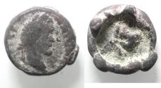 Ancient Coins - taken from a coin: Roman Egypt. Antoninus Pius (AD 138-161). Lead seal impression (20mm, 9.87g)