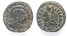 Ancient Coins - AS FOUND: Roman Imperial. Constantine I (AD 307/310-337). AE follis (19mm, 2.80g). Rome mint. Struck AD 320.