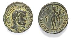 Ancient Coins - DIOCLETIAN LARGE AE FOLLIS