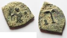World Coins - 	ARAB-BYZANTINE AE FALS. IMITATING CONSTANS II AE FOLLIS