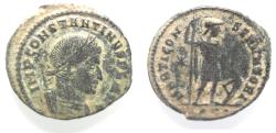 Ancient Coins - AS FOUND: CONSTANTINE I AE FOLLIS.