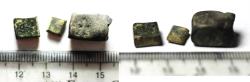 World Coins - ANCIENT ISLAMIC BRONZE WEIGHTS. LOT OF 3 . ONE INSCRIBED  700 - 900 A.D