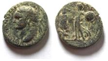 Ancient Coins - JUDAEA, Judaea Capta. Domitian. AD 81-96. Æ 23. Caesarea