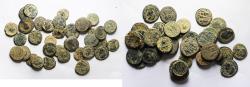 Ancient Coins - ROMAN IMPERIAL. LOT OF 36 AS FOUND ROMAN AE COINS