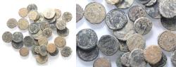 Ancient Coins - AS FOUND: LOT OF 35 ROMAN BRONZE COINS