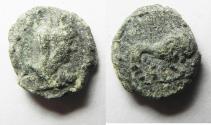 Ancient Coins - Palmyrene. Palmyra.  Pseudo-autonomous issue. 2nd-early 3rd centuries AD. AE 12mm, 1.43g. As Found