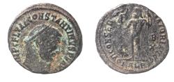 Ancient Coins - ORIGINAL DESERT PATINA. BEAUTIFUL CONSTANTINE I THE GREAT AE FOLLIS.