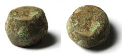 World Coins - ISLAMIC. UMMAYED OR ABASSID BRONZE WIGHT. 1 UQIYYAH.