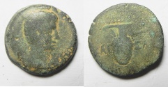 Ancient Coins - ROMAN PROVINCIAL. EGYPT. ALEXANDRIA UNDER AUGUSTUS (27 BC-AD 14). AE DIOBOL